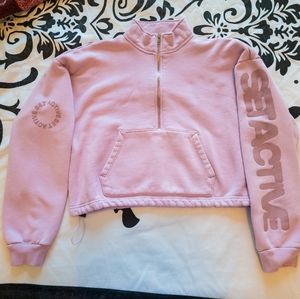 COPY - SET ACTIVE Half Zip in Crush